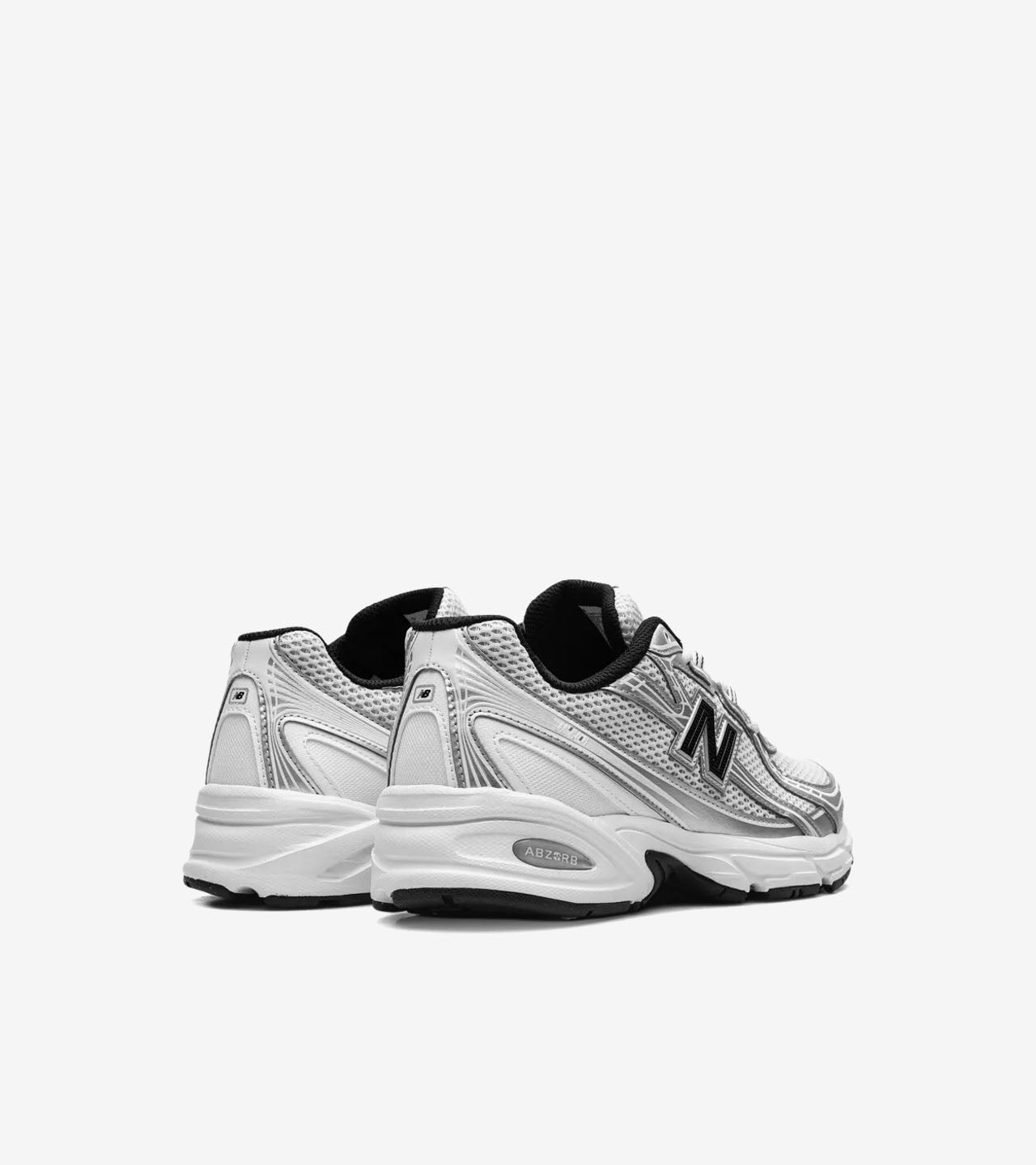 New Balance 740 Weiß Metallic Silber Schwarz