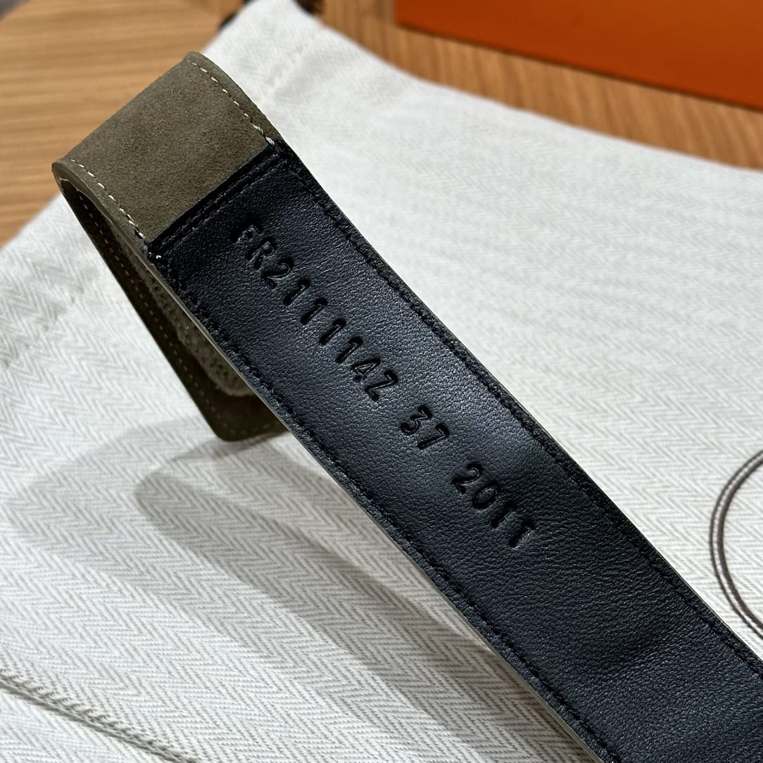 Sandalen Chypre Hermès Blau Khaki