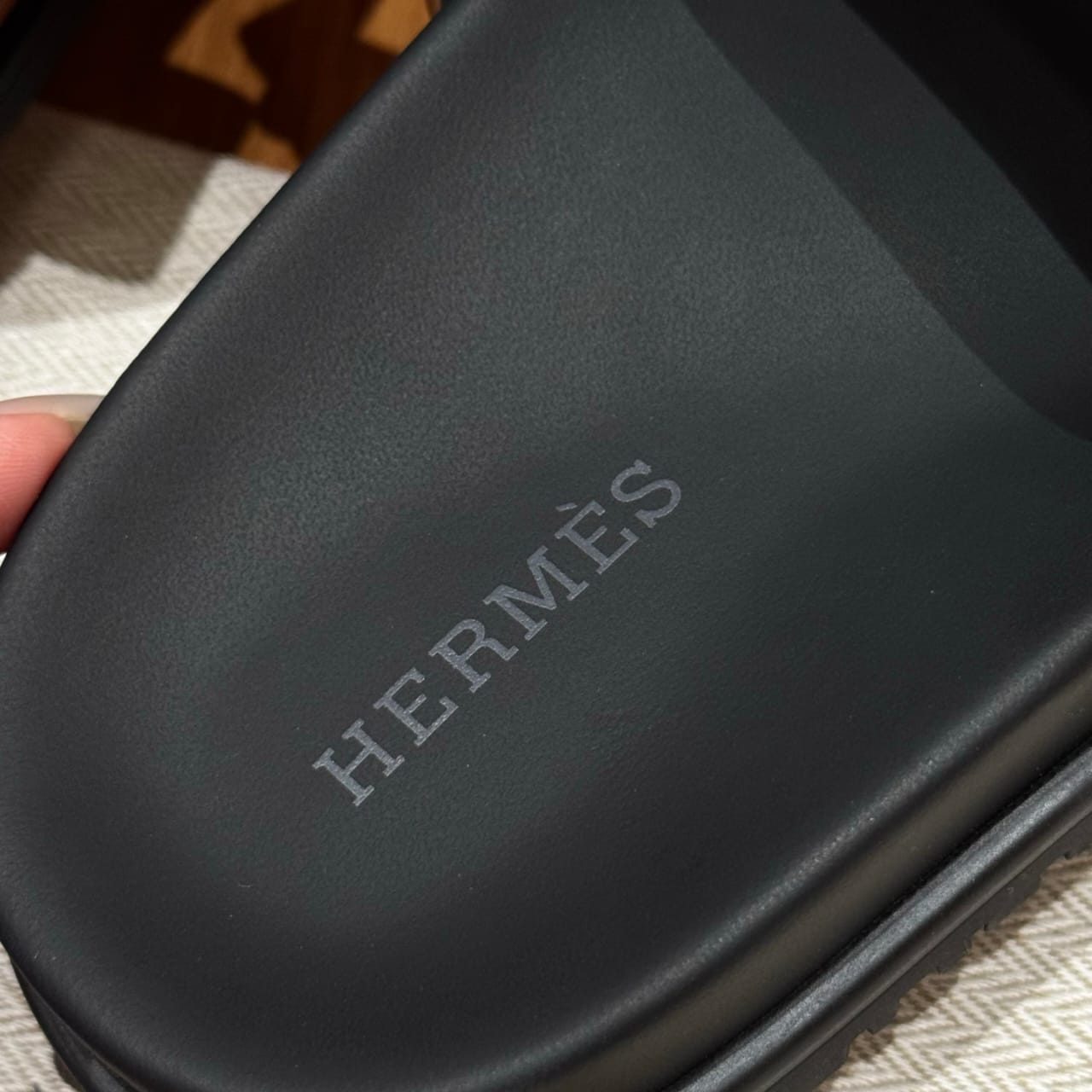Hermès Sandalen Chypre Blau Braun Leopard