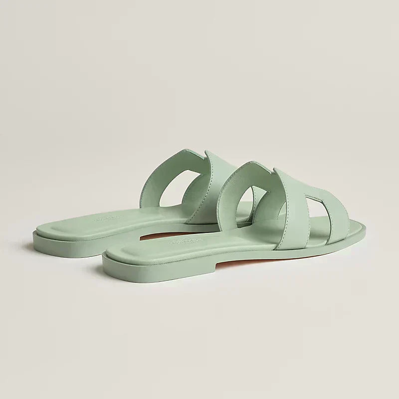 Claquettes Vert d'eau