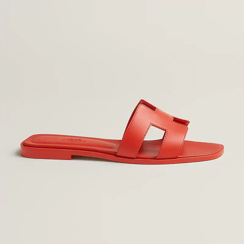 Claquettes Orange capucine